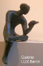 Ernst Leonhardt, Buchleser, Galerie Lux, Berlin